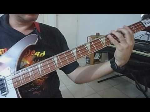 Bass line for Stevie Wonder's "Sir Duke" (w/ unison riff in slow motion)