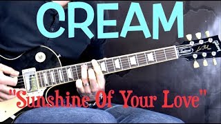 Cream - Sunshine Of Your Love (Rhythm Guitar) - Rock Guitar Lesson (w/Tabs)