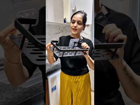 Bathroom accessories - multipurpose aluminium bathroom shelf...