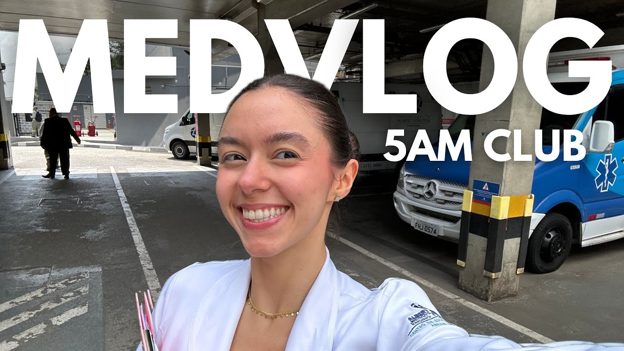 MEDVLOG #37: ROTINA REAL (ATÉ DEMAIS) DE UMA ESTUDANTE DE MEDICINA