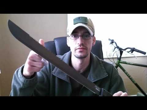 SOG Machete 18 inch Review.