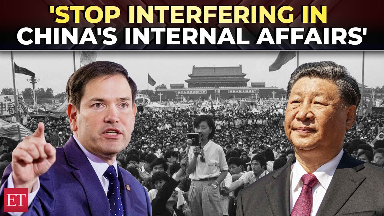 ‘Malicious distortion of facts’: China fumes at Rubio’s fiery remarks on Tiananmen Square crackdown