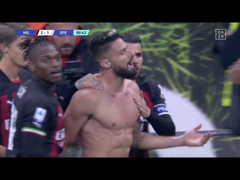 Giroud Arbeitsnachweis: Traumtor zum Sieg in der 89., Trikot ausziehen, vom Platz fliegen | DAZN