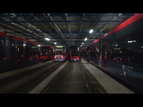 HTM MAT-rit 17 Station Den Haag Centraal - Remise Zichtenburg | R-NET | Siemens Avenio 5055 | 2021