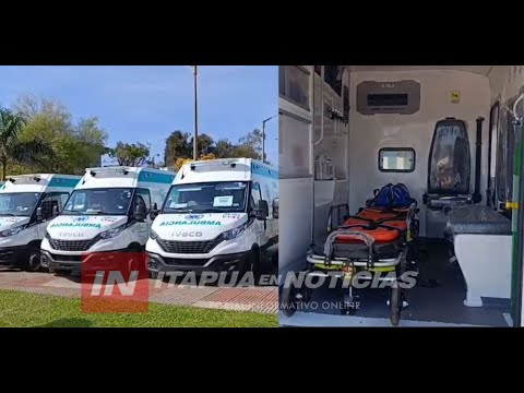 ITAPÚA INCORPORA  NUEVAS AMBULANCIAS PARA FORTALECER LA ATENCIÓN EN SALUD PÚBLICA