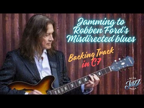 Jamming to Robben Ford's Misdirected blues