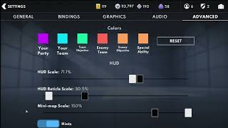 My Metalstorm Settings for PC
