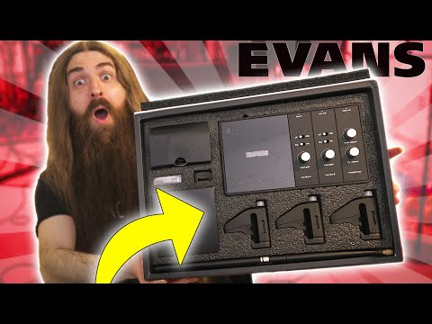 Evans new Hybrid Drumming system is INSANE!
