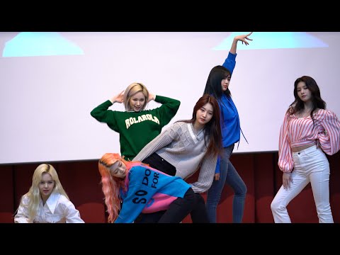 200215 에버글로우(Everglow) '던던 (Dun Dun)' 직캠(fancam) @Fansign 국제청소년수련관