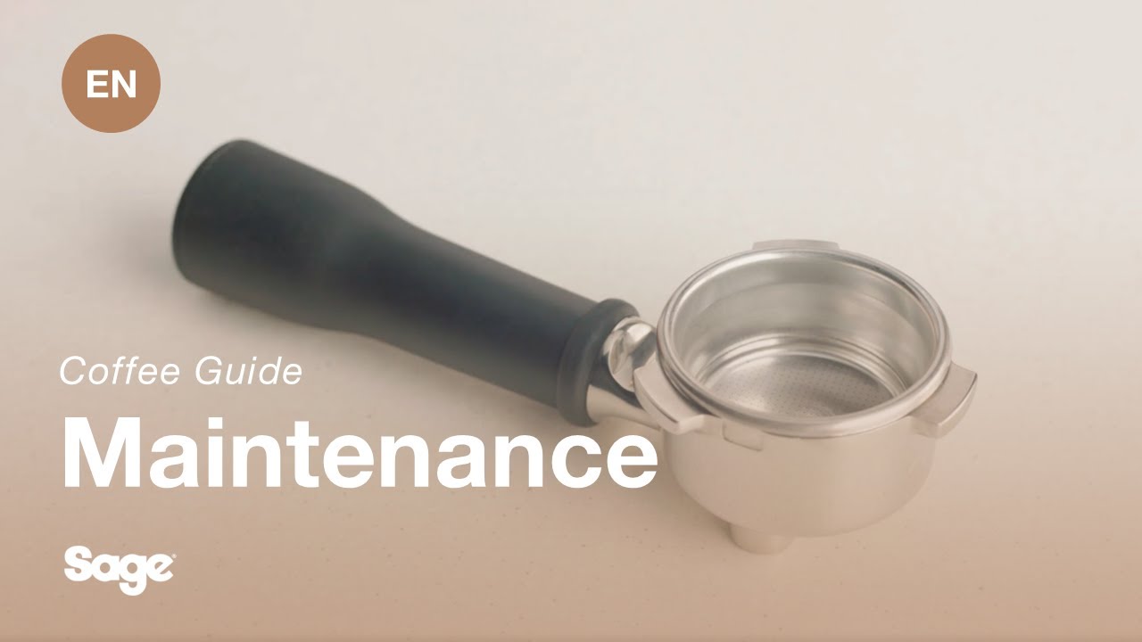 Så här rengör du portafiltret och filterkorgen