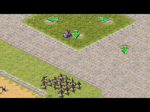 When you can finely control Robot Tank！ -Red Alert2