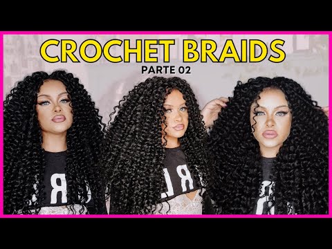 TUTORIAL CROCHET BRAIDS CACHEADO - parte 02 - ritmo (ser mulher)