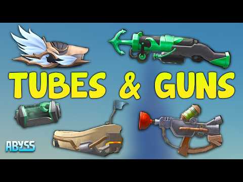 HOW TO GET ALL GUNS AND TUBES(ABYSS ROBLOX)