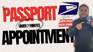Schedule a U.S. Passport Appointment: Easy Guide for The United States Portal Service (2024)