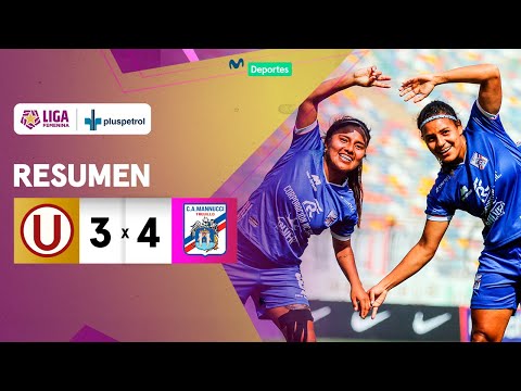 PLAY-OFFS TÍTULO: Universitario 🆚 C. A. Mannucci [3-4] | GOLES | LIGA FEMENINA DE FÚTBOL 🏃🏽‍♀️⚽