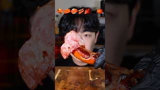 Kielbasa sausage❤️ #mukbang #stoneychoi