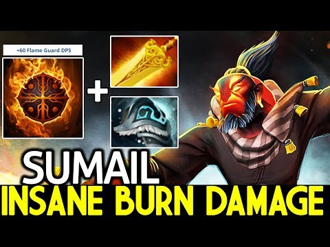 SumaiL [Ember Spirit] Insane Burn Damage Super Carry Game 7.21 Dota 2