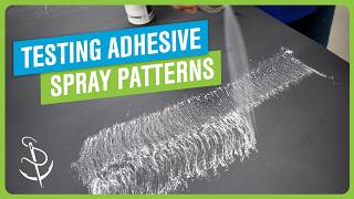 Testing Every Sailrite Adhesives Spray Pattern