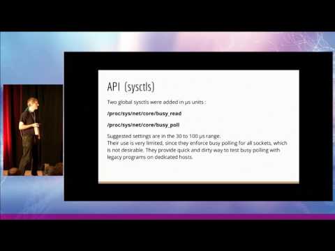Netdev 2.1 - Busy Polling By Eric Dumazet