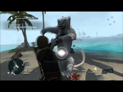 Assassin's Creed 4 Taino Assassin Mission 1 Survive and Defeat the White Jaguar
