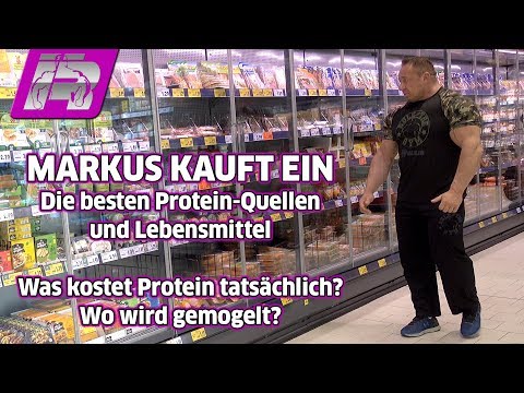 Markus beim Protein-Kauf im Supermarkt - Wer hält, was er verspricht?