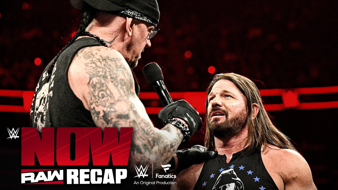 AJ Styles calls it a Phenomenal Hall of Fame Career | Raw Recap: WWE Now