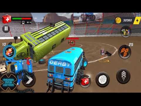 Monster Bus Derby : Bus Demolition Derby 2021 Android Gameplay