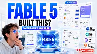 Fable 5 Built a Full Job Search App From One Prompt But With Bugs