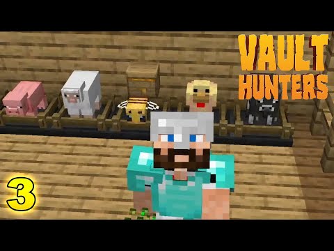 Minecraft: Vault Hunters 1.18 | New Animals Pet Pens! Ep. 3 | Iskall85 Modpack