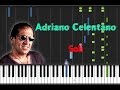 Adriano Celentano - Soli [Synthesia Tutorial] 