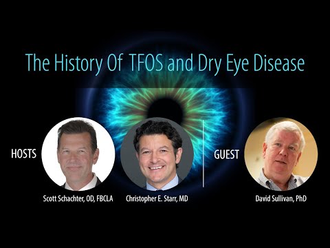 History of Dry Eye Disease and TFOS with Dr. Sullivan (Pt - 1)