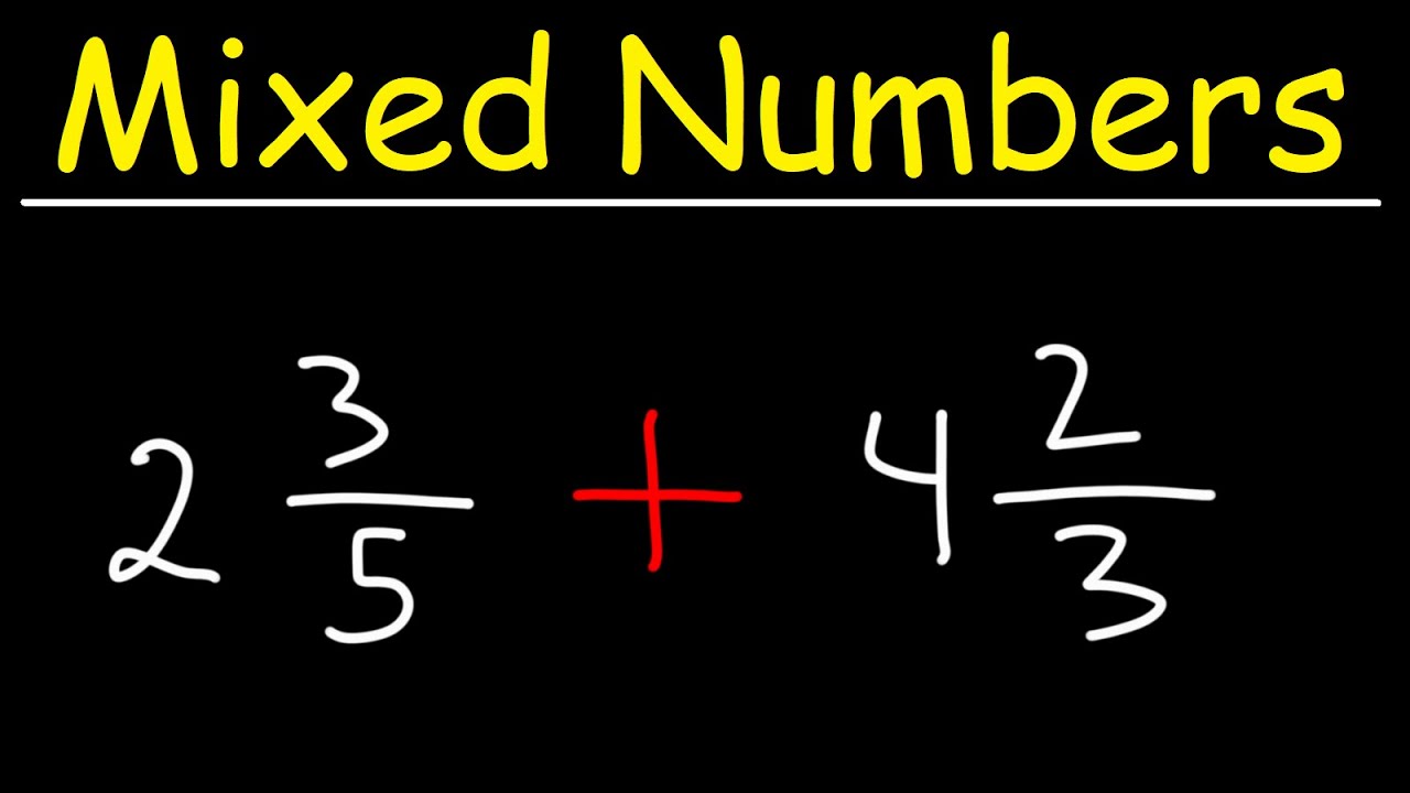 How to Add Two Mixed Numbers with Regrouping