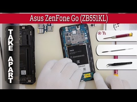 Wie kann man 📱 Asus ZenFone Go ZB551KL zerlegen