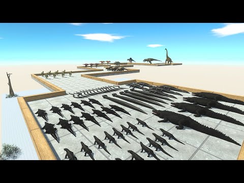 Dark Reptiles Championship - Animal Revolt Battle Simulator