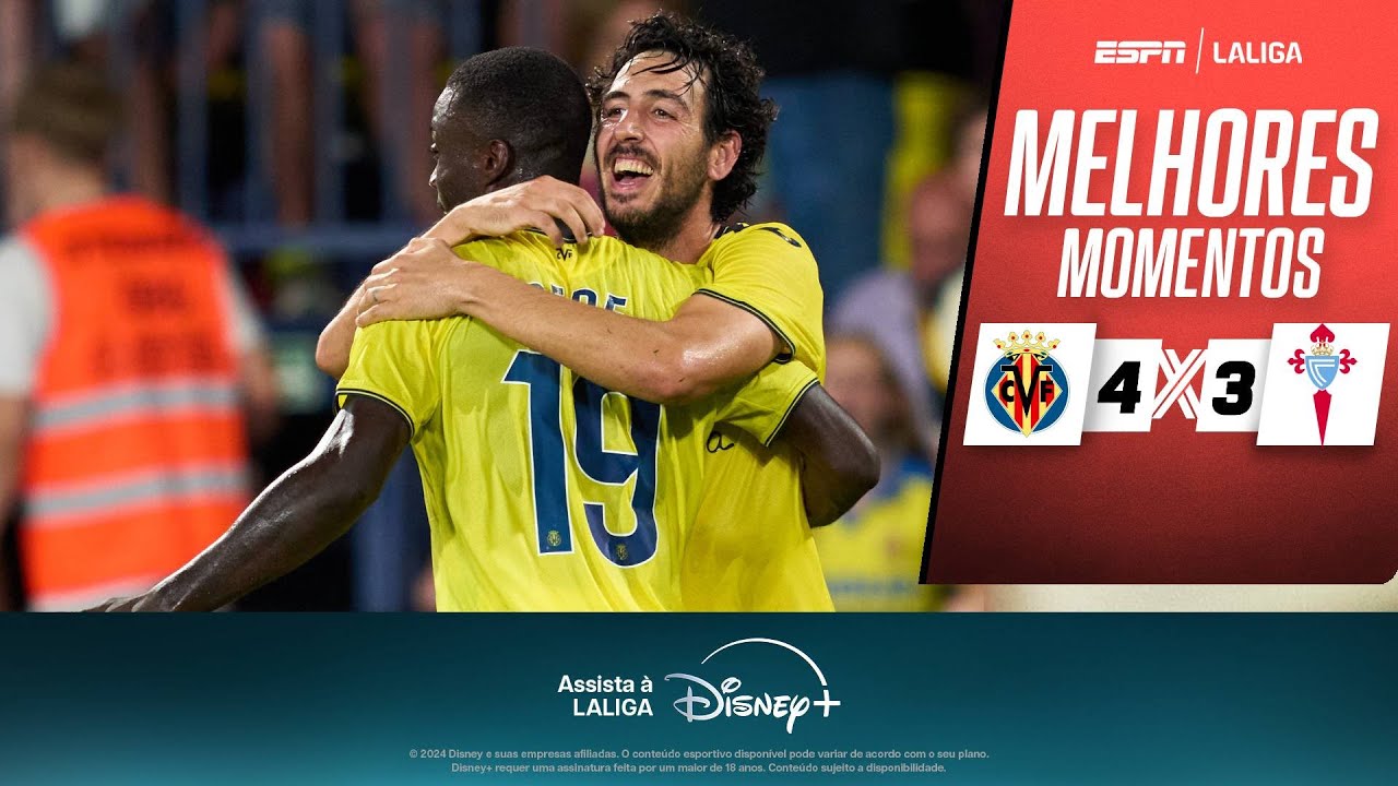 Em jogo eletrizante, Villarreal vence Celta de virada no último lance em LALIGA | Melhores Momentos