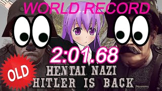 [World Record]  Hentai Nazi HITLER is back - SPEEDRUN 100% (glitchless) (2:01.68)