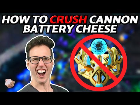 StarCraft 2 - How to Crush a CANNON BATTERY CHEESE | Diamond in the Ruff #26