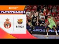 Last Shot DECIDES EVERYTHING AS Monaco FC Barcelona BASKETBALL HIGHLIGHTS PLAYOFFS 2025