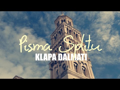 Bruno Vučković i Klapa Dalmati - Pisma Splitu (Official lyric video)