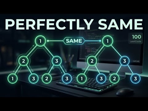 Leetcode 100 Same Tree Complete Recursive Walkthrough