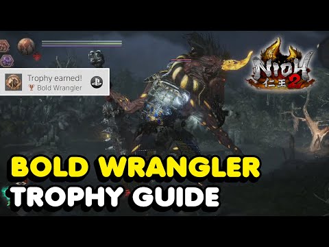 Nioh 2 Gozuki Mini Boss Fight (Bold Wrangler Trophy Guide)