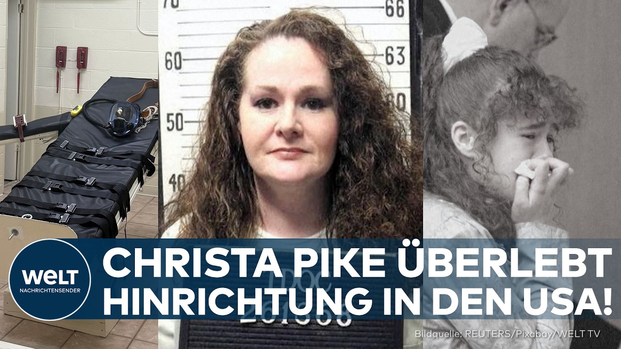 USA: DRAMA UM GIFTSPRITZE! US-Amerikanerin Christa Pike überlebt Hinrichtung und erwacht!