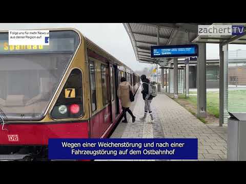S-Bahn mit Störungen
