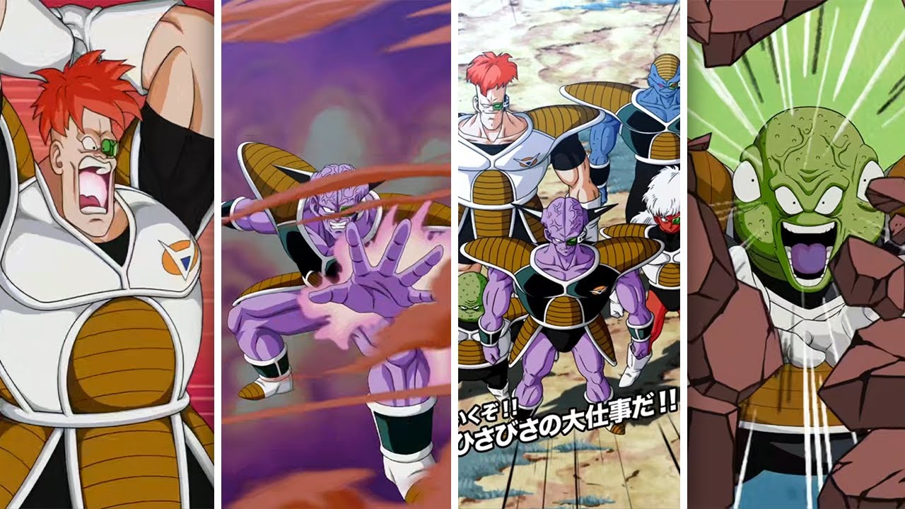 *NEW* LR CAPTAIN GINYU & GINYU FORCE ALL SUPER ATTACK ANIMATIONS! (DBZ: Dokkan Battle)