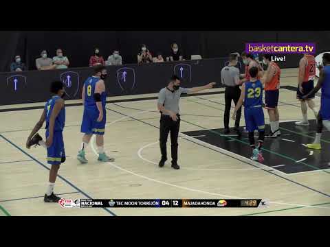 1ª División Nacional Masculina 2021 - Semifinal 1: Tec Moon Torrejón Vs CB Majadahonda