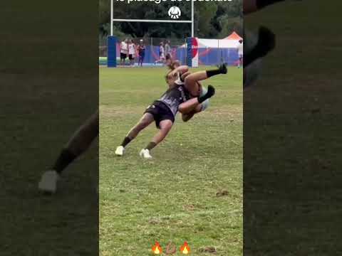 Amandine Buchard au rugby à 7 💪🏽 #judo #rugby