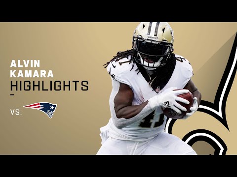 Alvin Kamara's Best Plays from 130-Yard Game | Week 3 vs. Patriots