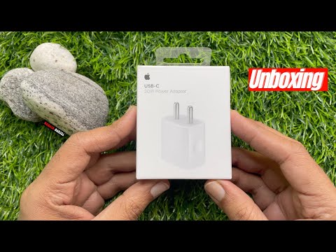 Apple 20W USB-C Power Adapter Unboxing (2021)