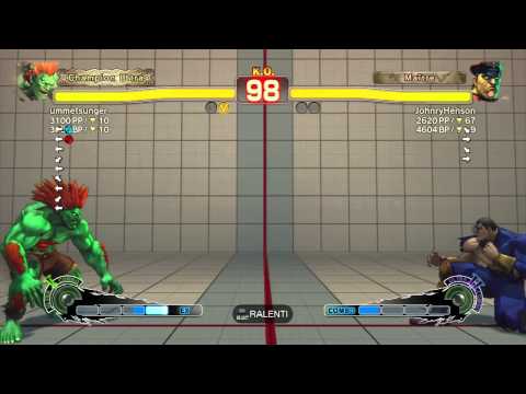 SSF4-AE: ummetsunger [Blanka] vs JohnryHenson [Bison]