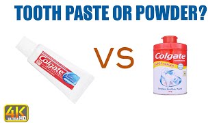 Toothpaste vs Tooth Powder for Camping?